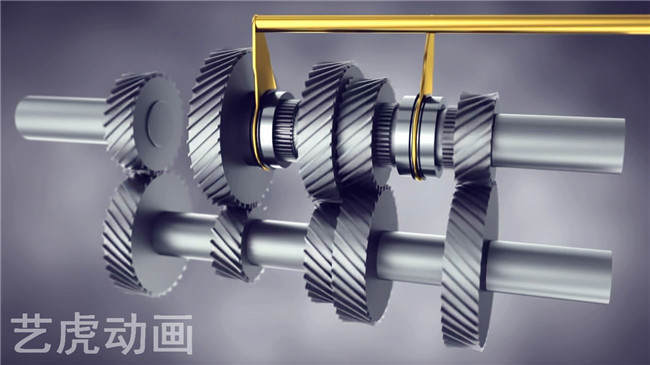 機械齒輪三維動畫立體圖 機械齒輪三維動畫立體圖