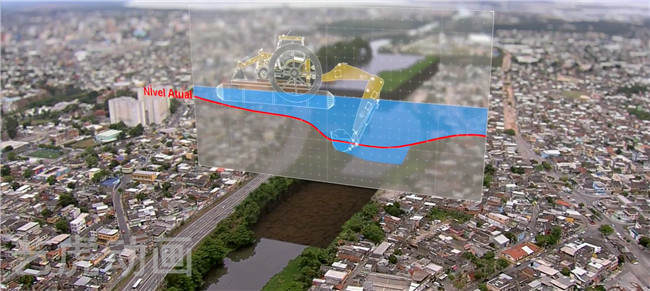 橋梁施工三維立體圖 橋梁施工三維立體圖