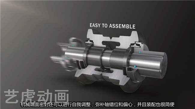 機(jī)械密封動畫三維立體圖 機(jī)械密封動畫三維立體圖