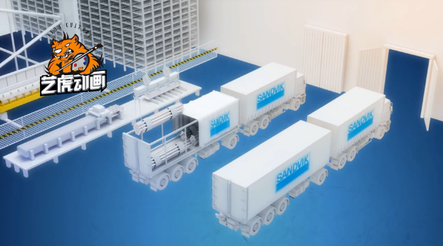 機械產品動畫視頻